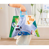 Hape Pull-Back Plush Car Set