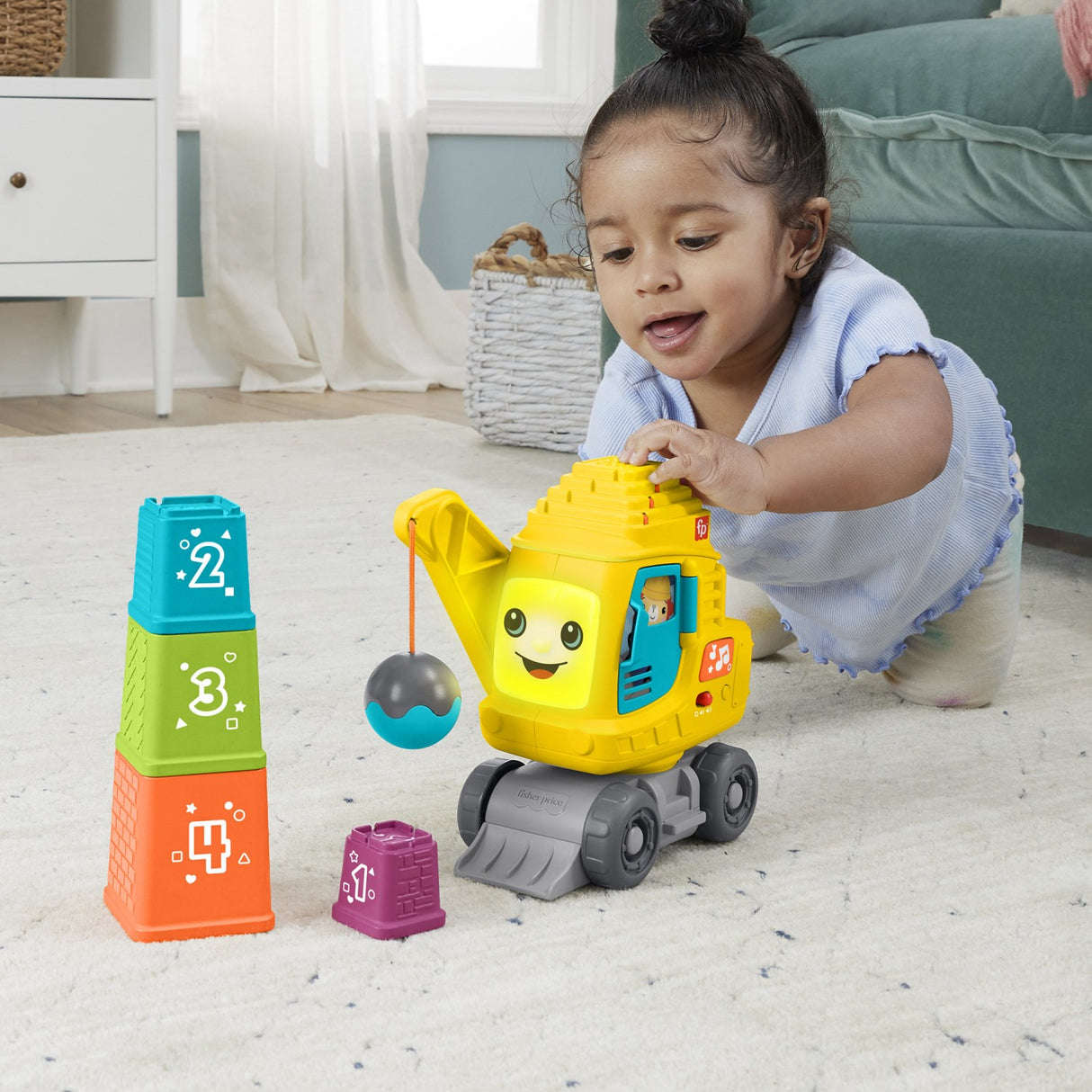 Fisher-Price® Count & Stack Crane