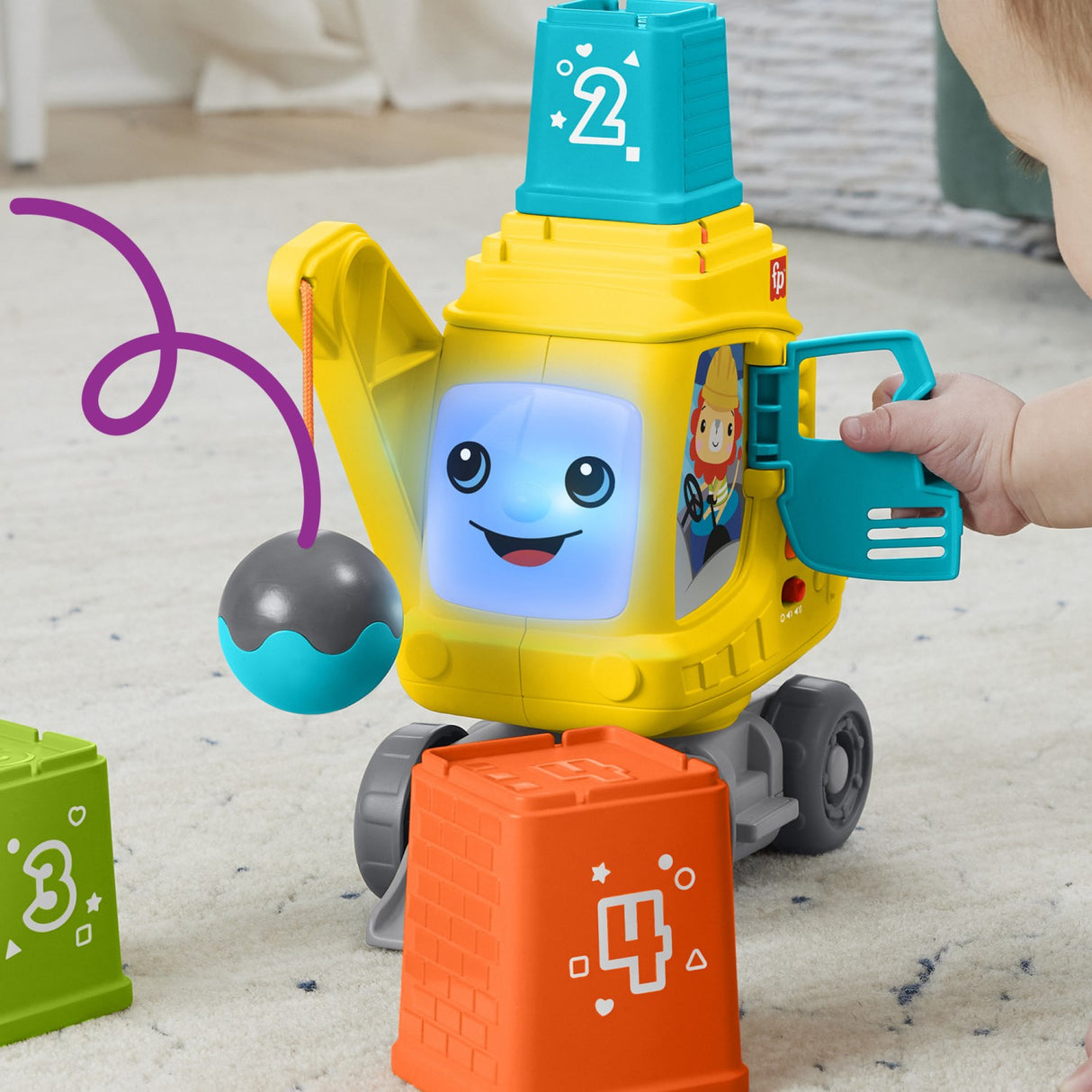 Fisher-Price® Count & Stack Crane