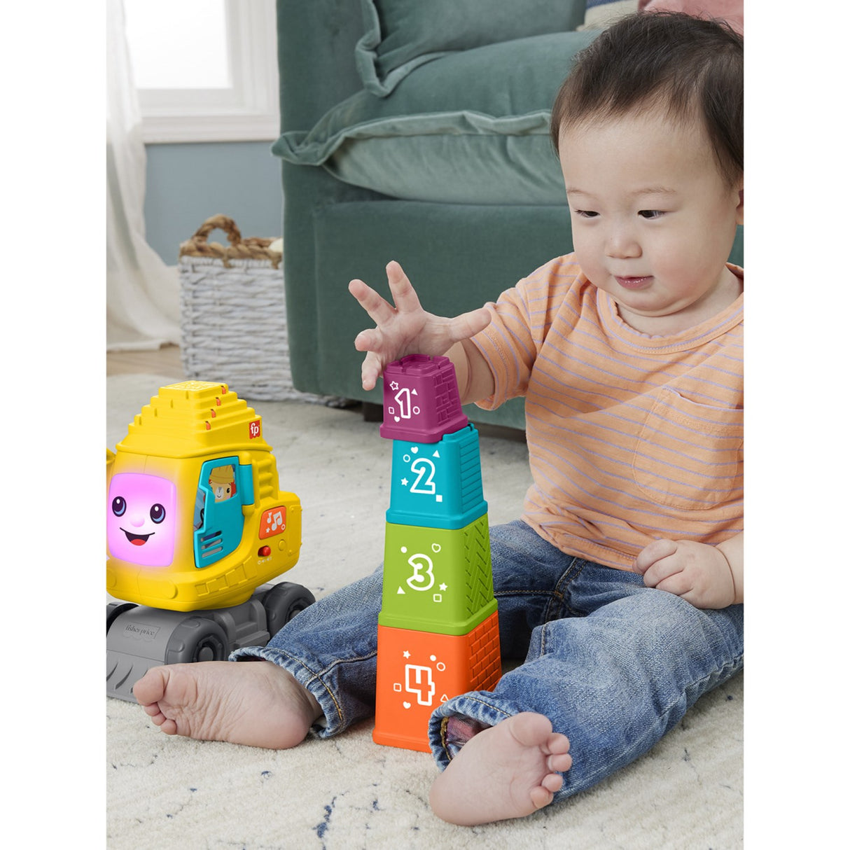 Fisher-Price® Count & Stack Crane