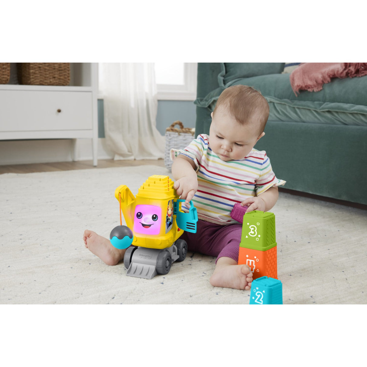 Fisher-Price® Count & Stack Crane