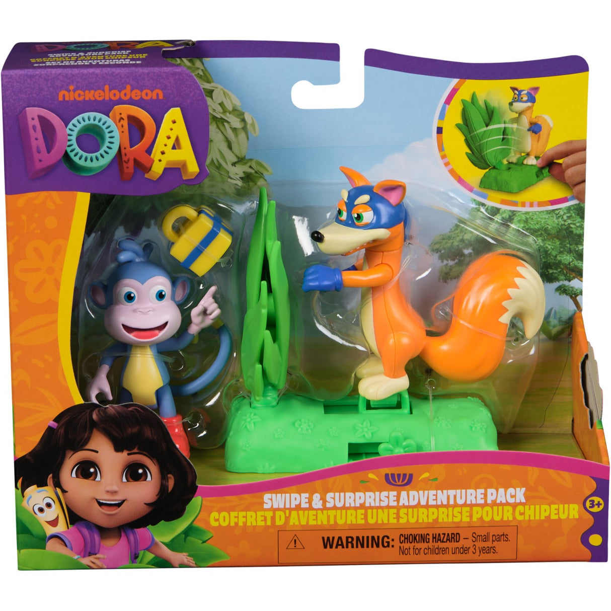 Dora The Explorer Adventure Pack Boots & Swiper