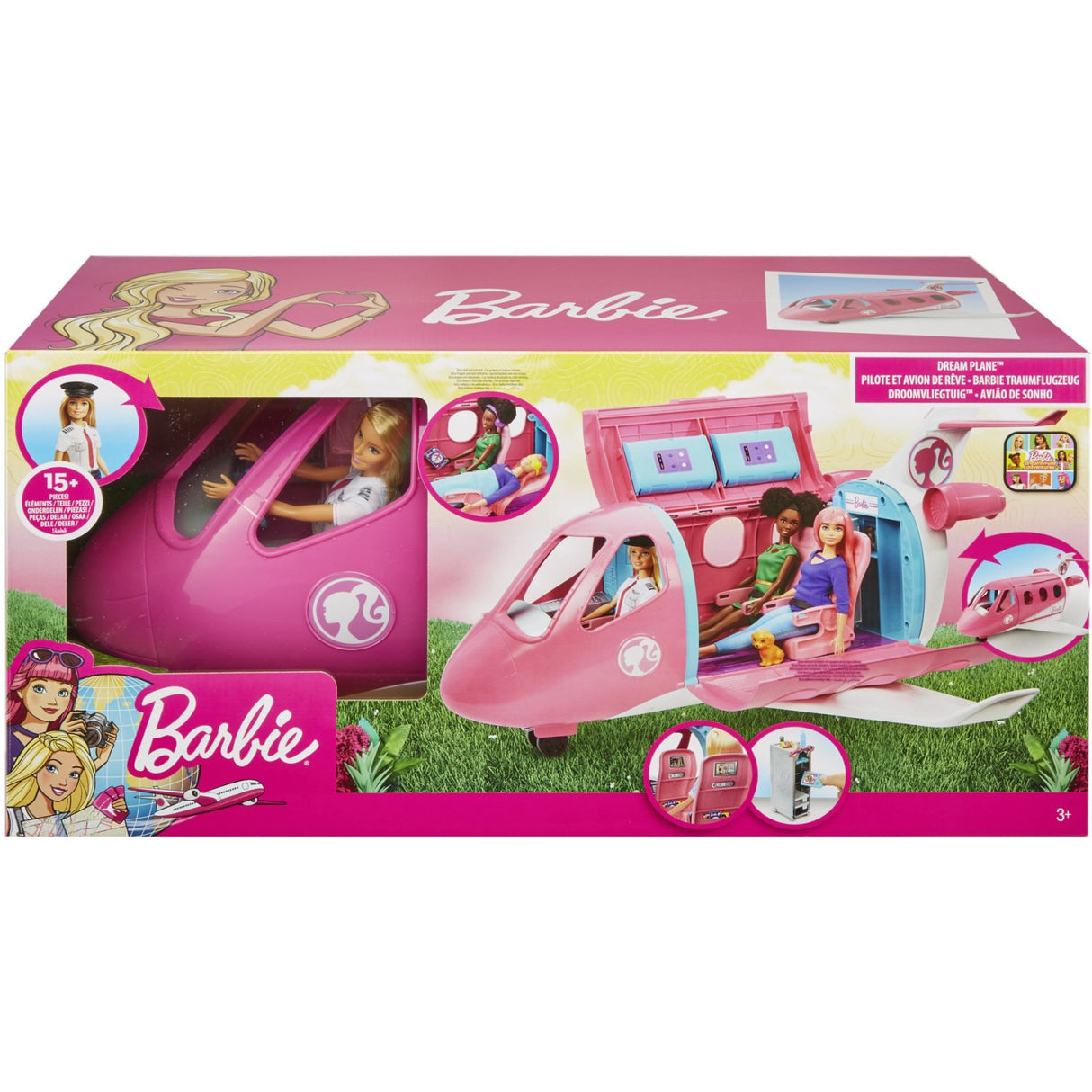 Barbie® Dream Flyvemaskine & Doll Legesæt