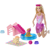 Barbie® Puppy Pool Party Aloha Blonde