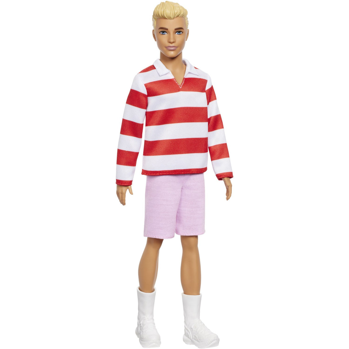 Barbie® Fashionista Ken Doll Red & White Stripes