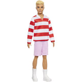 Barbie® Fashionista Ken Doll Red & White Stripes