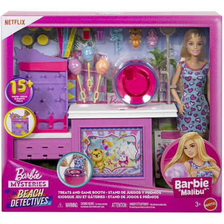 Barbie® Mysteries Cotton Candy & Games Playset
