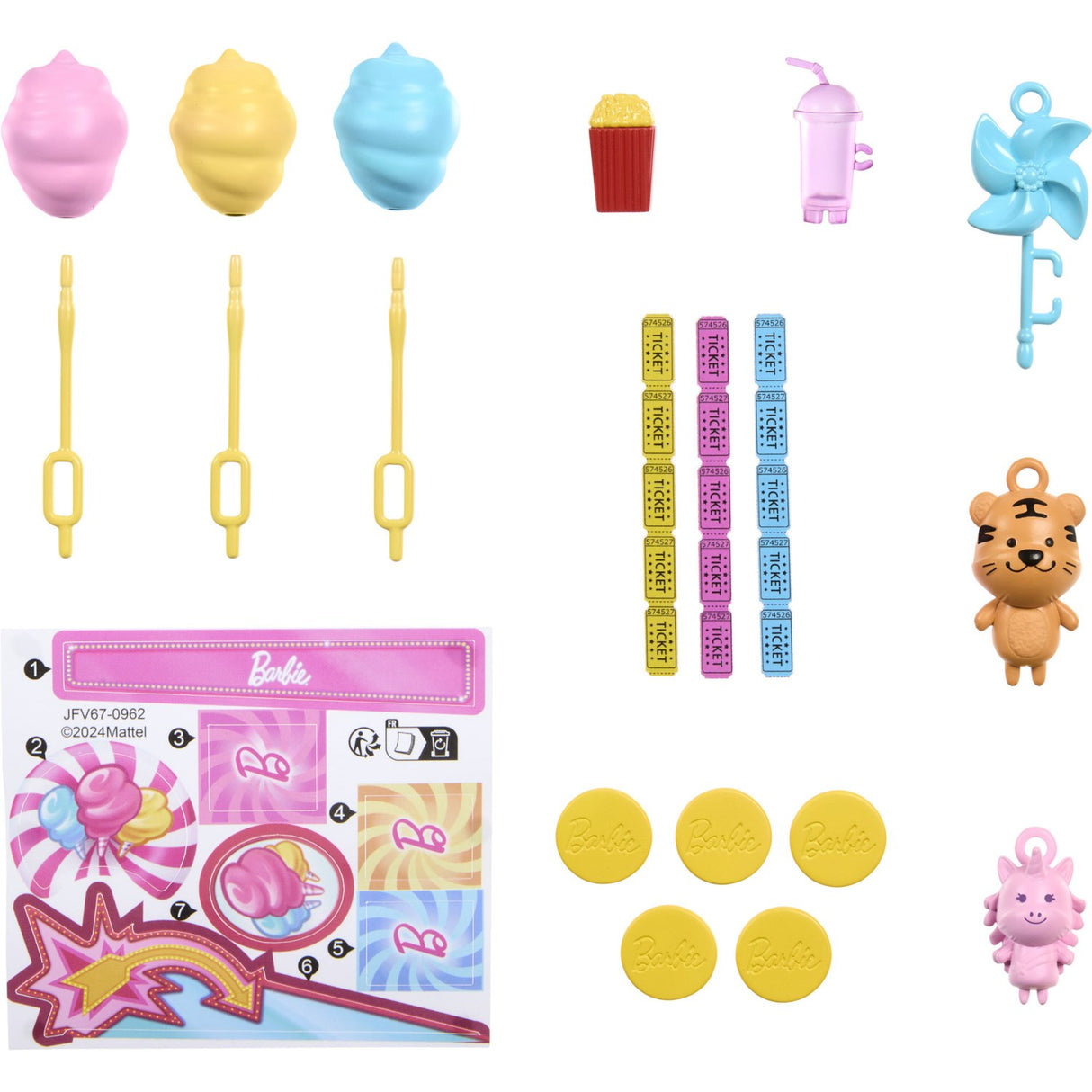 Barbie® Mysteries Cotton Candy & Games Playset