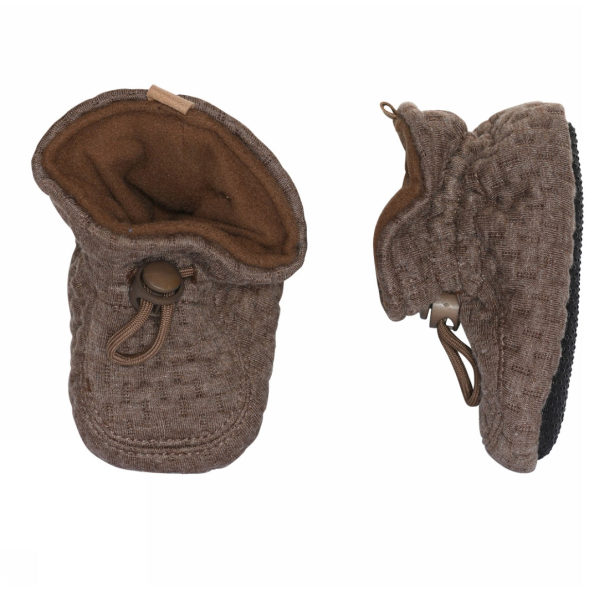 MELTON Denver Melange Struktur tekstil hjemmesko