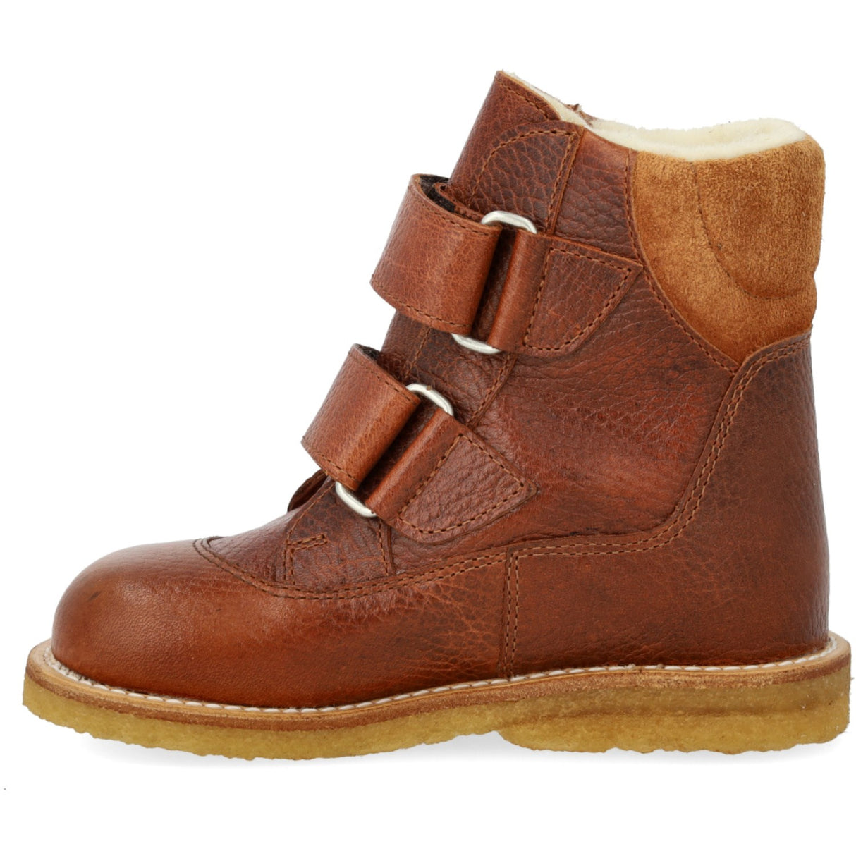 Angulus Cognac/Cognac TEX Boot with Velcro Closure