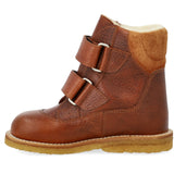 Angulus Cognac/Cognac TEX Boot with Velcro Closure