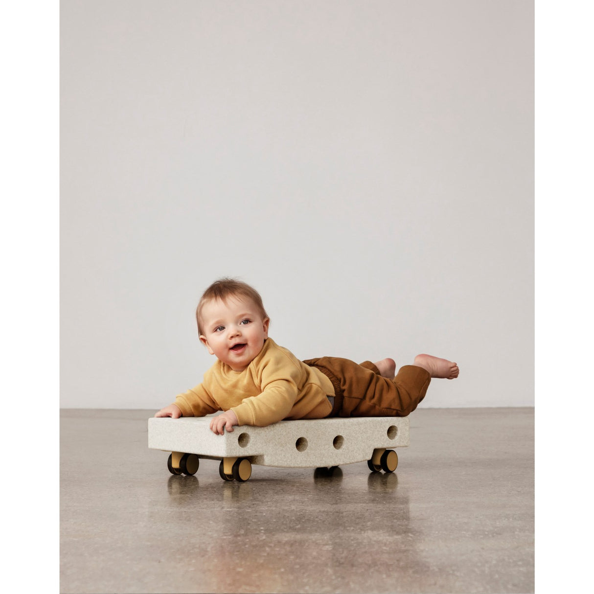 MODU Scooter Board Sand Grey/Honey Yellow