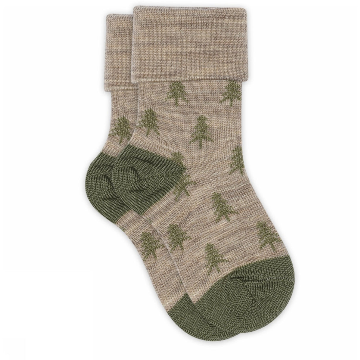 Mp Danmark Light Brown Melange Hugo Socks