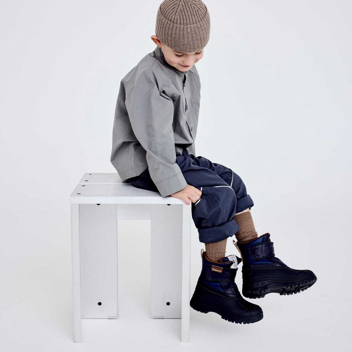 Bisgaard Navy Pixie Boot