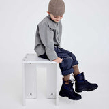 Bisgaard Navy Pixie Boot