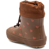 Bisgaard Chocolate Heartbeat Baby Thermo Rubber Rubber Boot