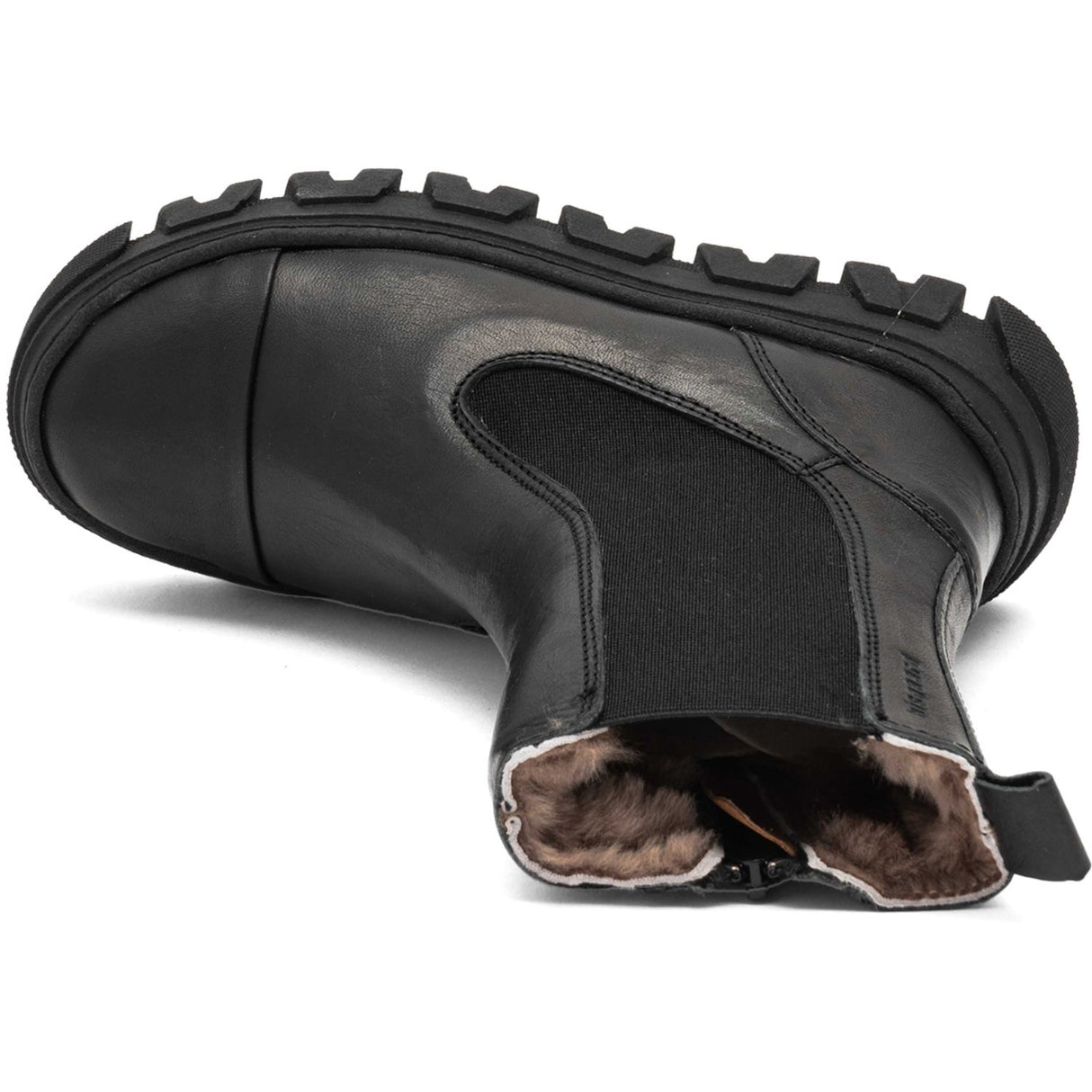 Bisgaard Black Nilla Lamb Boot