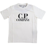 C.P. Company Gauze White T-Shirt Short Sleeve