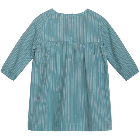 Serendipity Mineral Stripe Baby Puff Dress