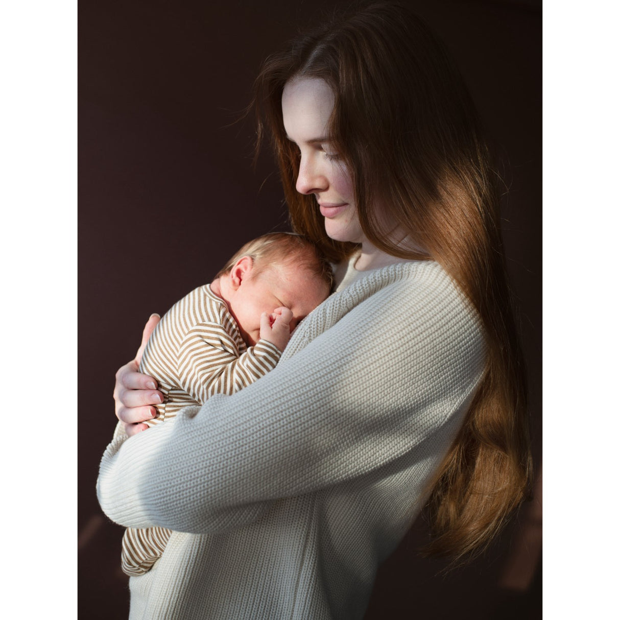 Serendipity Almond/Offwhite Newborn Suit