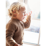 Serendipity Beige Baby Alpaca Suri Cardigan