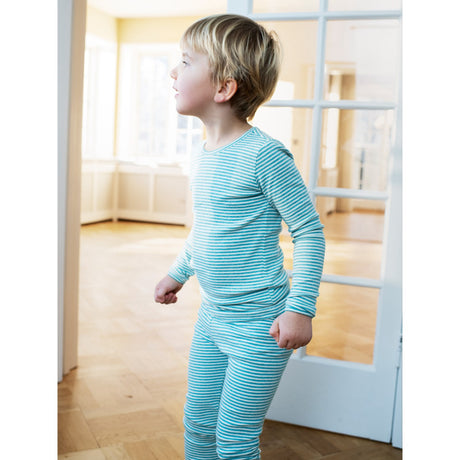 Serendipity Nile/Offwhite Leggings Stripe