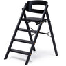 KAOS Black Klapp High Chair Oak