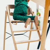 KAOS Natural Klapp High Chair Oak