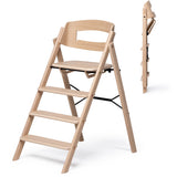 KAOS Natural Klapp High Chair Oak