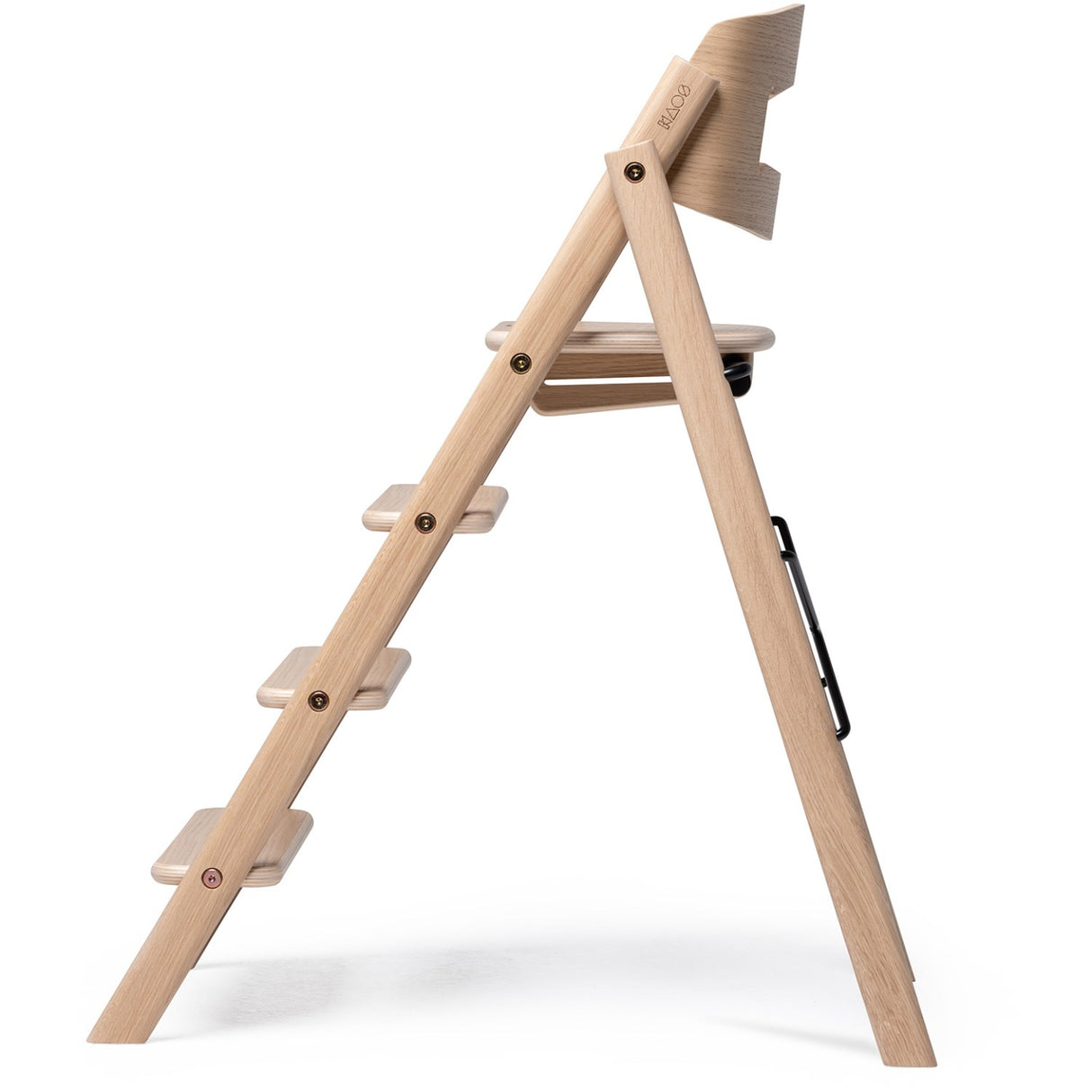 KAOS Natural Klapp High Chair Oak