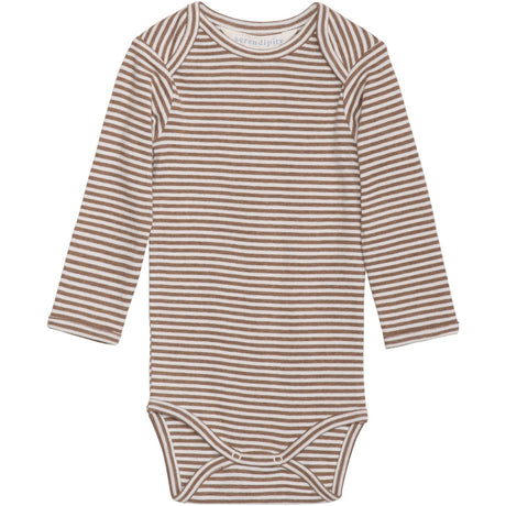 Serendipity Almond/Offwhite Baby Body Stripe