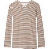 Serendipity Almond/Offwhite Slim Blouse Stripe