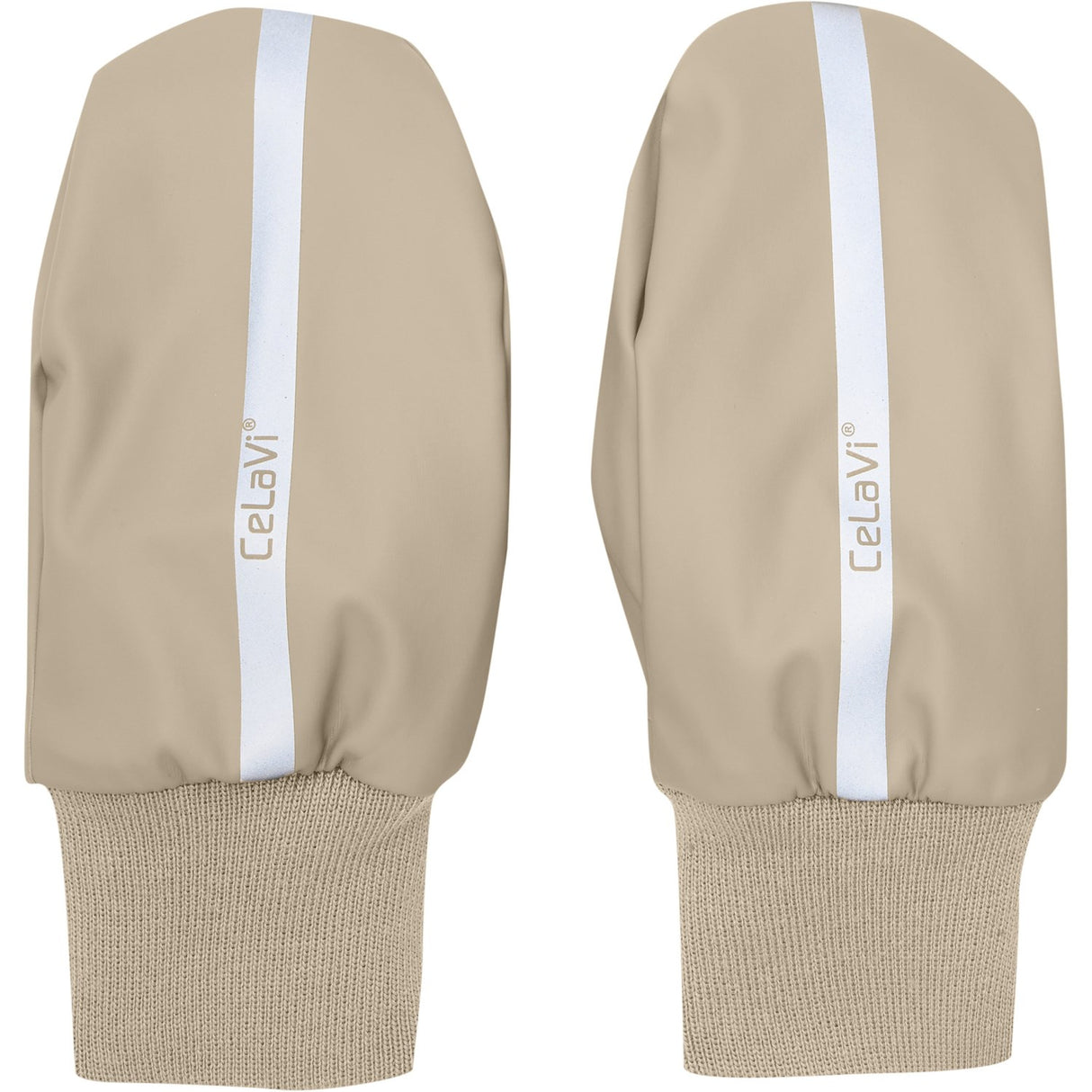 CeLaVi White Pepper Pu Padded Mittens