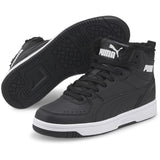 Puma Black Puma Rebound Joy Fur Jr Boot