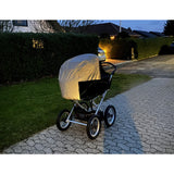 BabyDan Super Safe Mosquito Net – Pram, Black