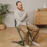 Leander Sage Green Leander Louie™ High Chair Without Safety Bar