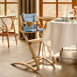 Leander Dusty Blue Cushion For Leander High Chair