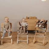 Leander Oak Nature Leander Louie™ High Chair Without Safety Bar