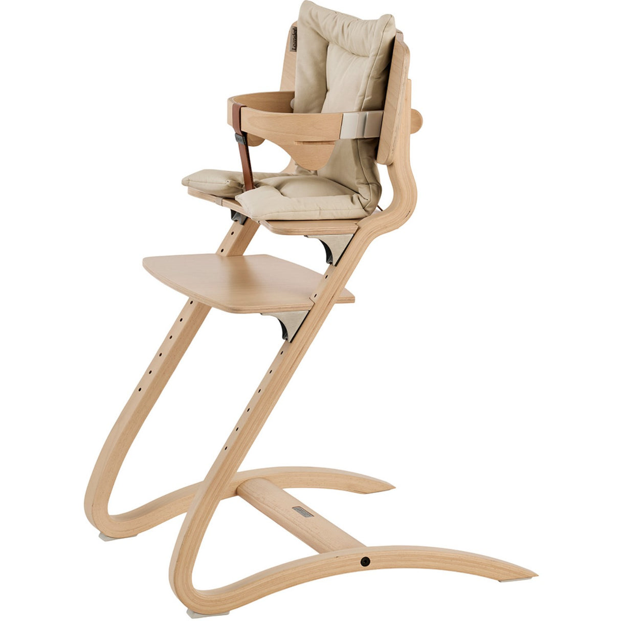 Leander Beech Nature Leander Louie™ High Chair Without Safety Bar