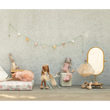 Maileg Bunny Size 2, Classic - Ballet Suit And Skirt Rose
