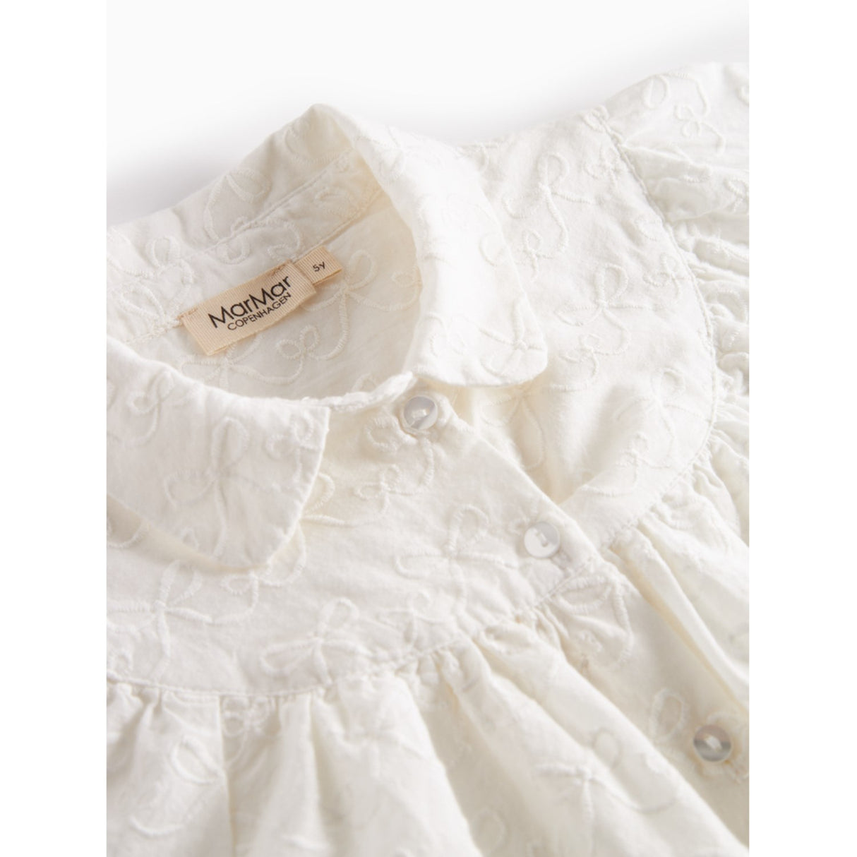 MarMar Cotton Bow White Trissa Blouse
