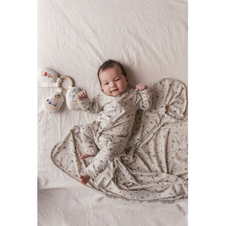 MarMar New Born Modal Smooth Print Moomin Alida Blanket