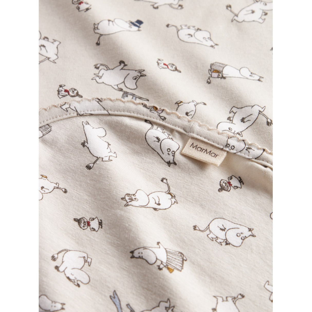 MarMar New Born Modal Smooth Print Moomin Alida Blanket