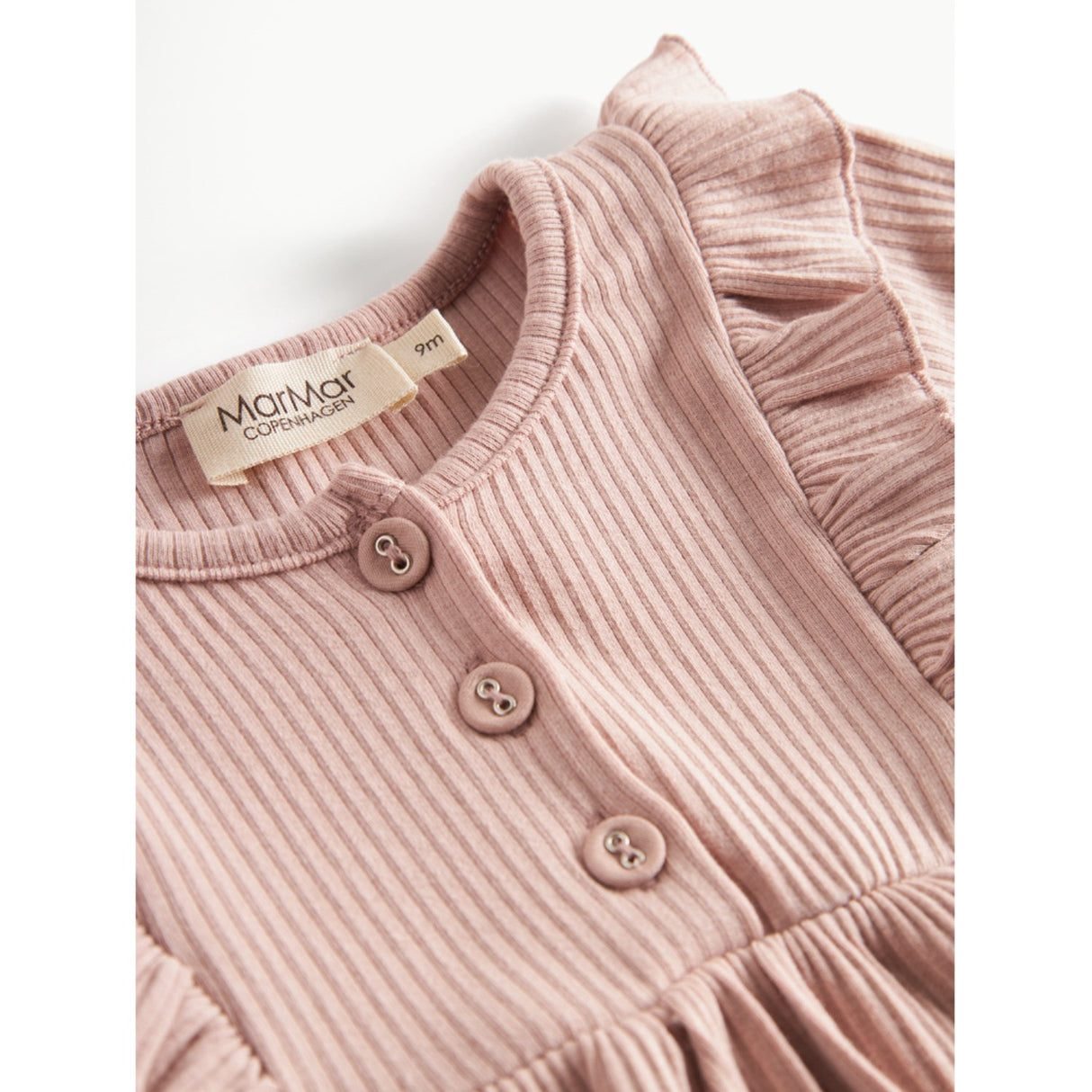 MarMar Modal Faded Rose Rosa Frill Dress