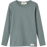 MarMar Modal Dusty Green Plain Tee LS