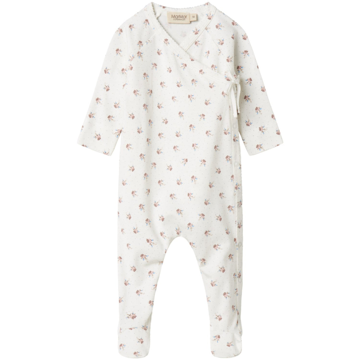 MarMar New Born Modal Smooth Print Little Sakura Rubetta Onesies