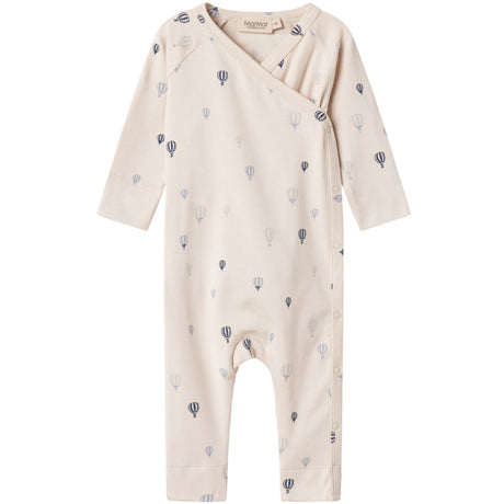 MarMar New Born Modal Smooth Print Air Balloon Rulo Onesies