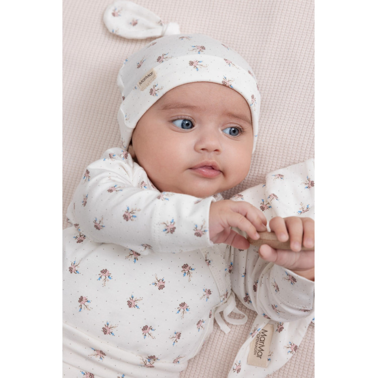 MarMar New Born Modal Smooth Print Little Sakura Aiki Hat