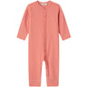 MarMar Modal Fine Rib Red Stripe Ruka Onesies