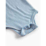 MarMar Modal Fine Rib Blue Stripe Ben Body